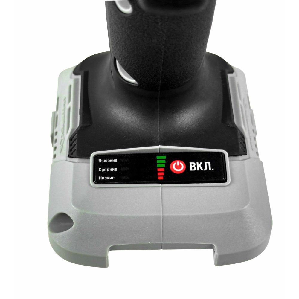 Аккумуляторный ударный гайковерт ИНТЕРСКОЛ ГАУ-300/18В, 18 В, 300 Нм, 3200 уд/мин, с 2 АКБ 2 Ач и ЗУ, в кейсе (755.1.4.47)