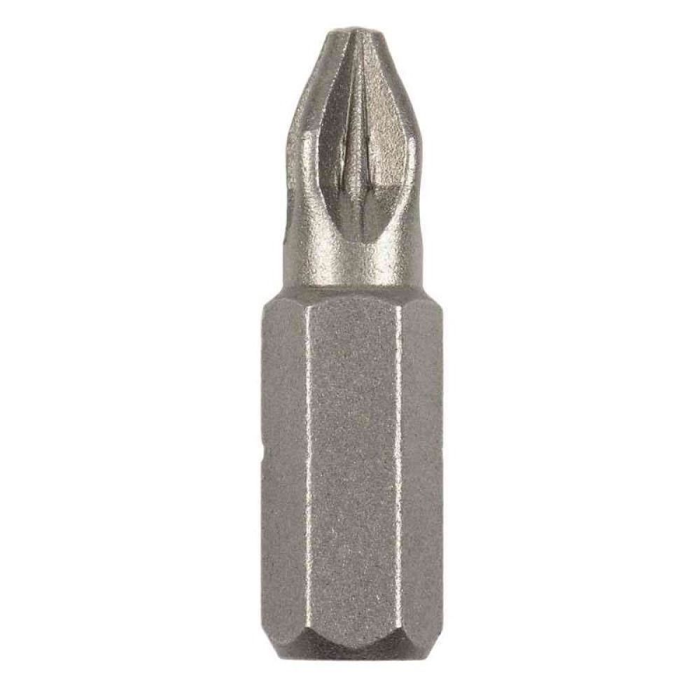 Бита ИНТЕРСКОЛ PZ2, длина 25 мм, хвостовик 1/4", 2 шт.