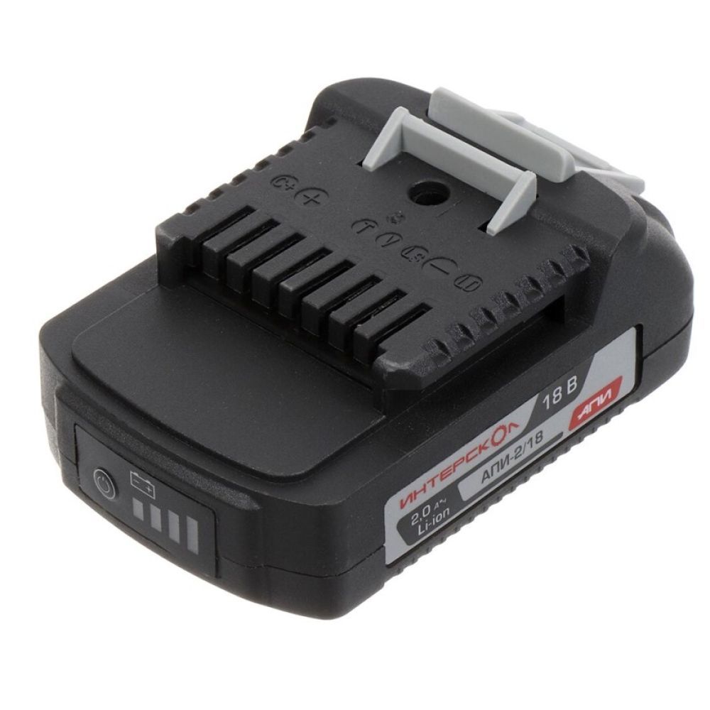 Аккумуляторная цепная пила ИНТЕРСКОЛ ПЦА-10/18В, 18 В, 25.4 см, 10 м/с, с АКБ 2 Ач и ЗУ (696.1.0.70-B2C)