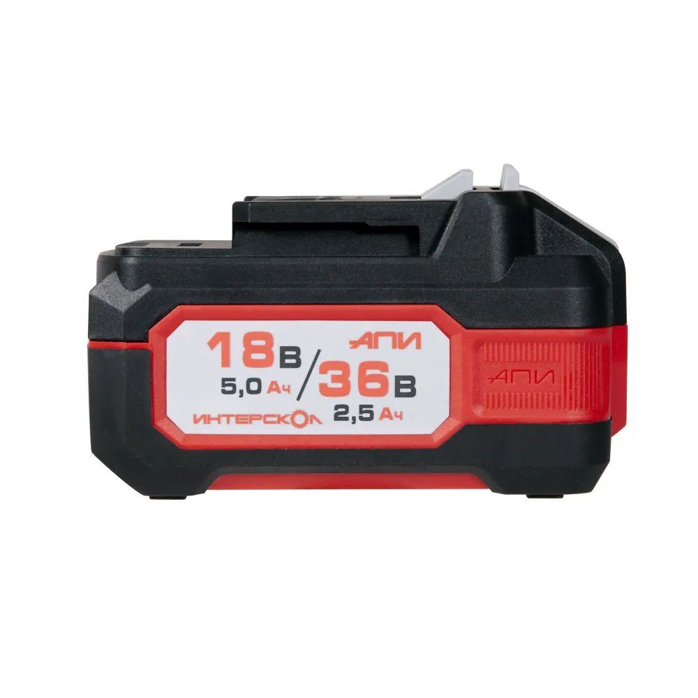 Ударная дрель-шуруповерт ИНТЕРСКОЛ ДАУ-13/36В 50, 36 В, 1700 об/мин, 25500 уд/мин, с АКБ 2.5 Ач и ЗУ (850.0.0.70-B25C)