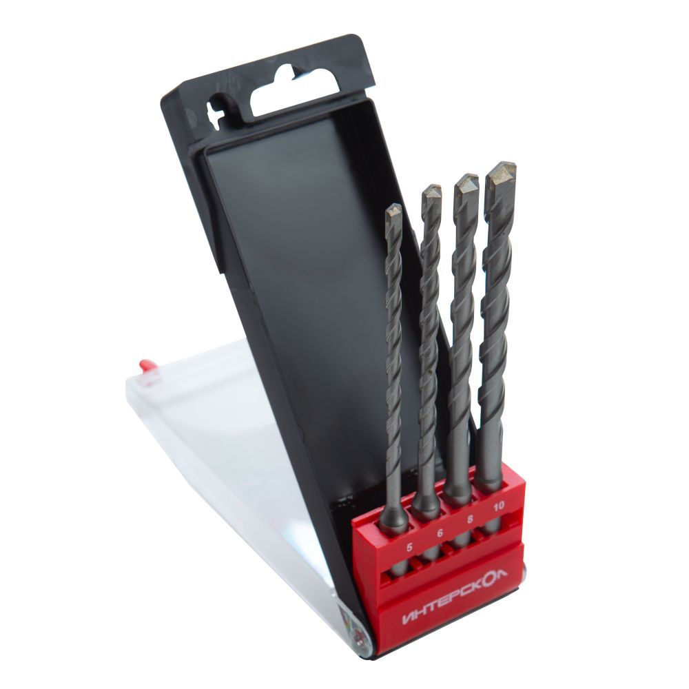 Набор аккумуляторного инструмента ИНТЕРСКОЛ 12 В: дрель-шуруповерт ДА-12ЭР 28 + перфоратор ПА-12/12В + 4 бура, с 2 АКБ 2 Ач и ЗУ