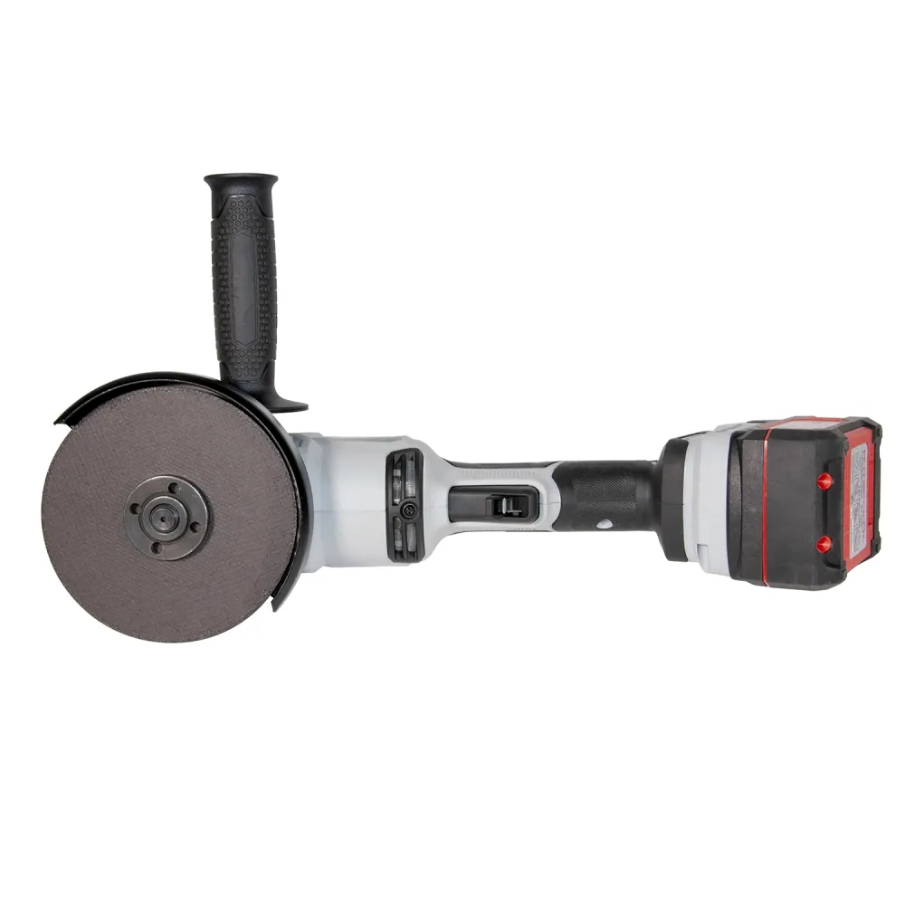 Угловая шлифмашина ИНТЕРСКОЛ УШМ-150/36ВМЭ, 36 В, 150 мм, 8500 об/мин, с 2 АКБ 2 Ач и ЗУ, в кейсе (958.2.2.70)