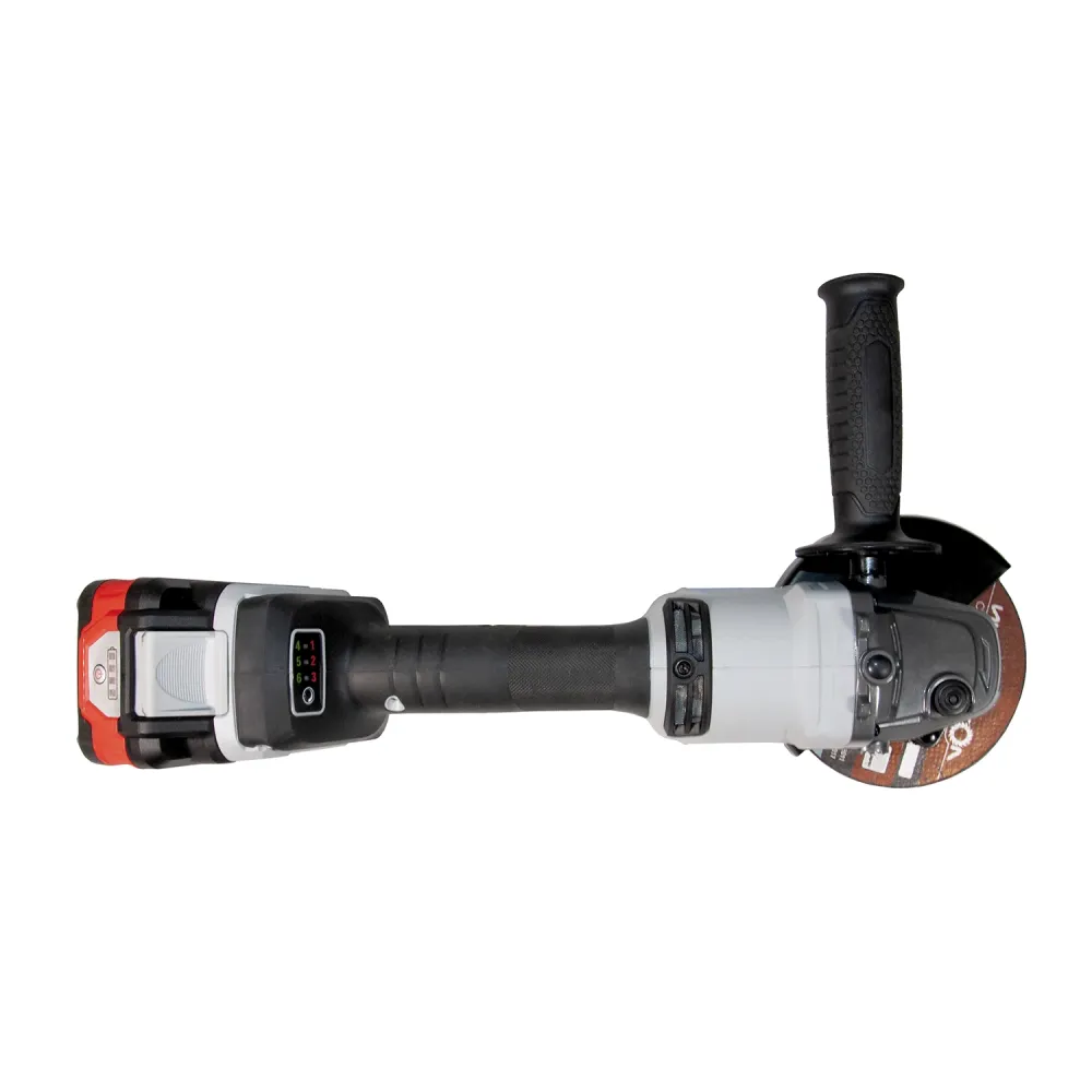 Угловая шлифмашина ИНТЕРСКОЛ УШМ-150/36ВМЭ, 36 В, 150 мм, 8500 об/мин, с 2 АКБ 2 Ач и ЗУ, в кейсе (958.2.2.70)