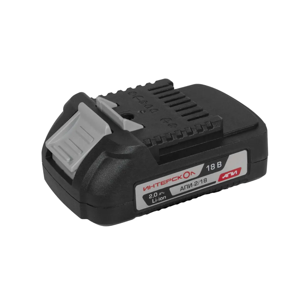 Дрель-шуруповерт ИНТЕРСКОЛ ДАУ-10/18В 44, 18 В, 1650 об/мин, 21000 уд/мин, c 2 АКБ 2 Ач и ЗУ, в кейсе + биты (755.2.2.47)