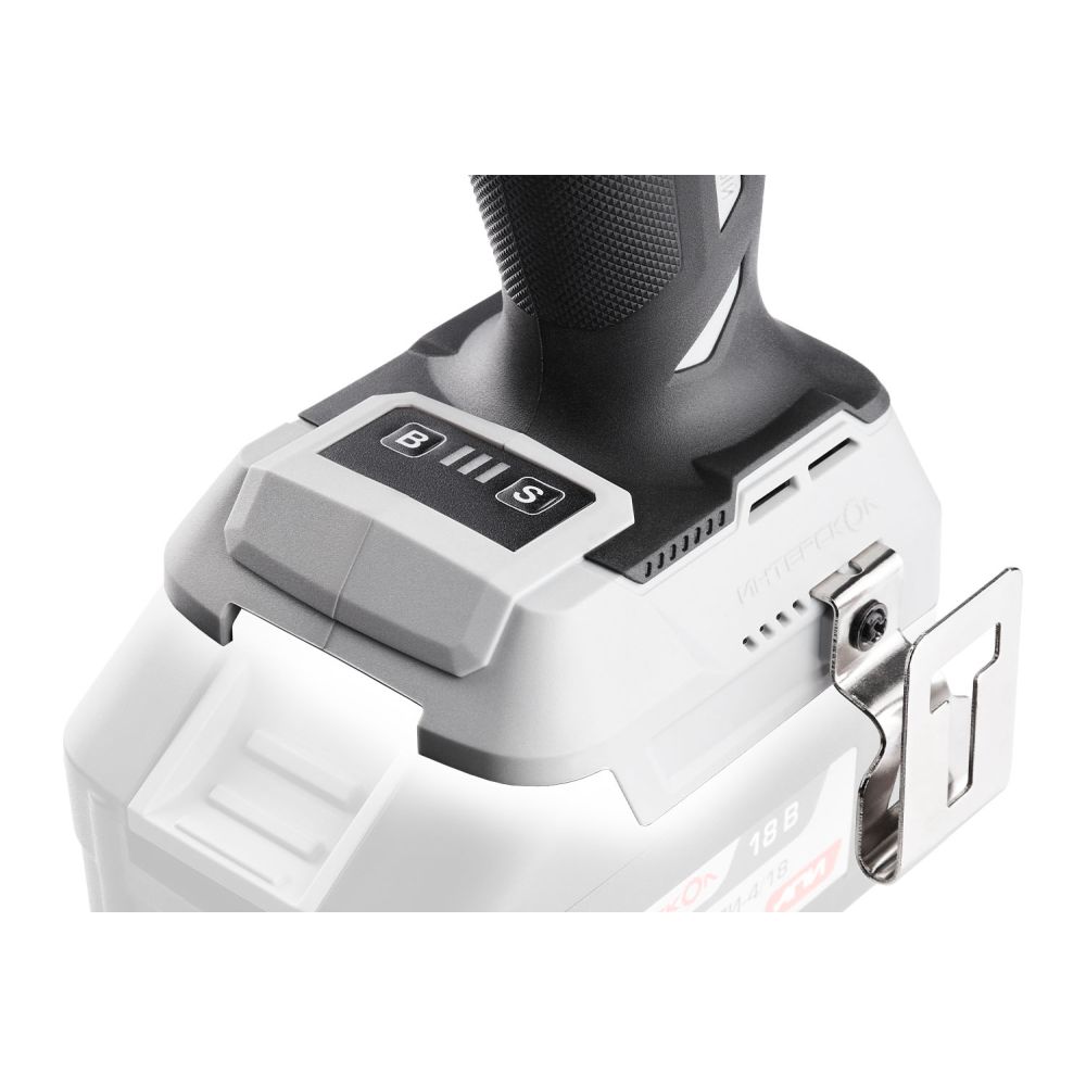 Аккумуляторный ударный шуруповерт ИНТЕРСКОЛ ШАУ-350/18ВЭ, 18 В, 350 Нм, 3200 уд/мин, без АКБ и ЗУ (943.0.0.70)