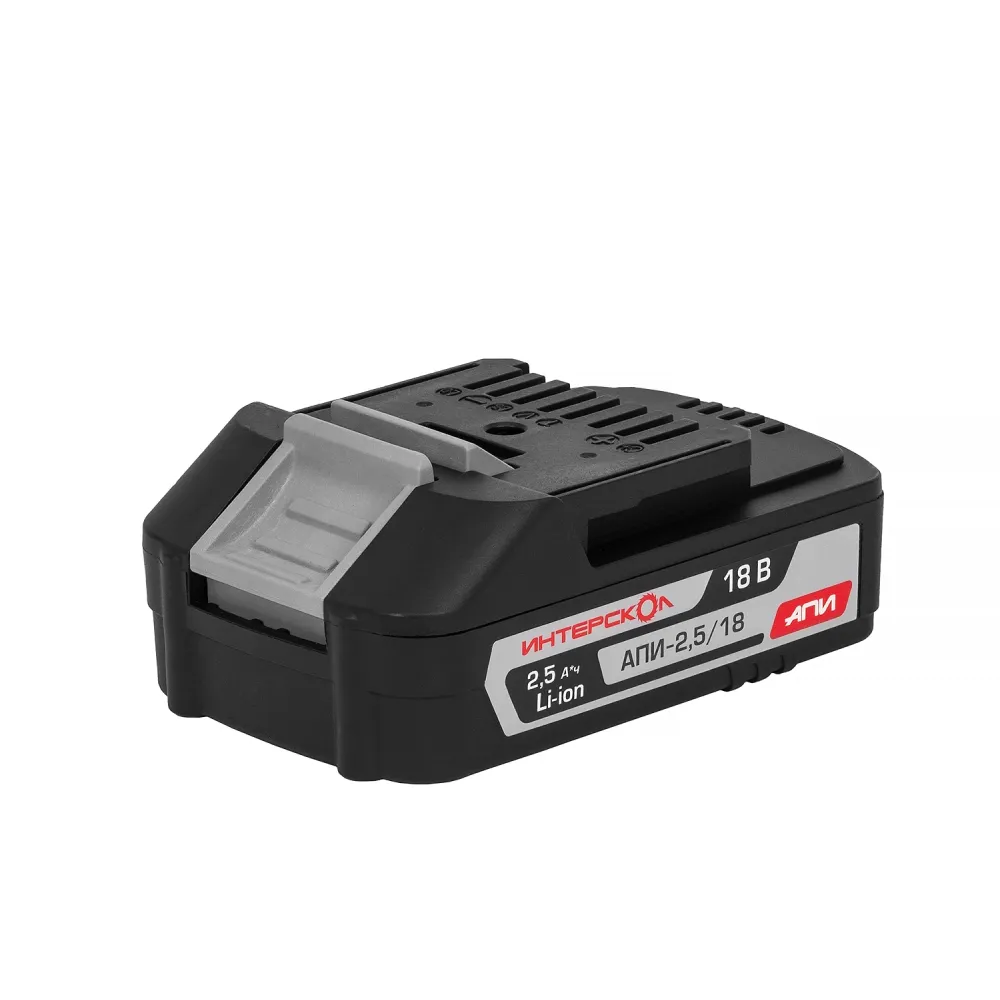 Аккумуляторная цепная пила ИНТЕРСКОЛ ПЦА-4 МультиМАКС18, 18 В, 10 см, c АКБ 2.5 Ач и ЗУ, в систейнере МультиБОКС (755.1.3.47)