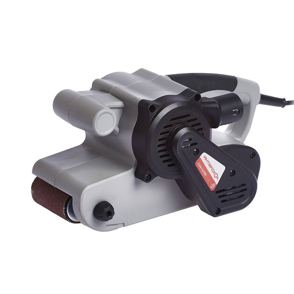 Ленточная шлифмашина ИНТЕРСКОЛ ЛШМ-76/900, 900 Вт, 76х130 мм, 250 м/мин, 16.1.0.00