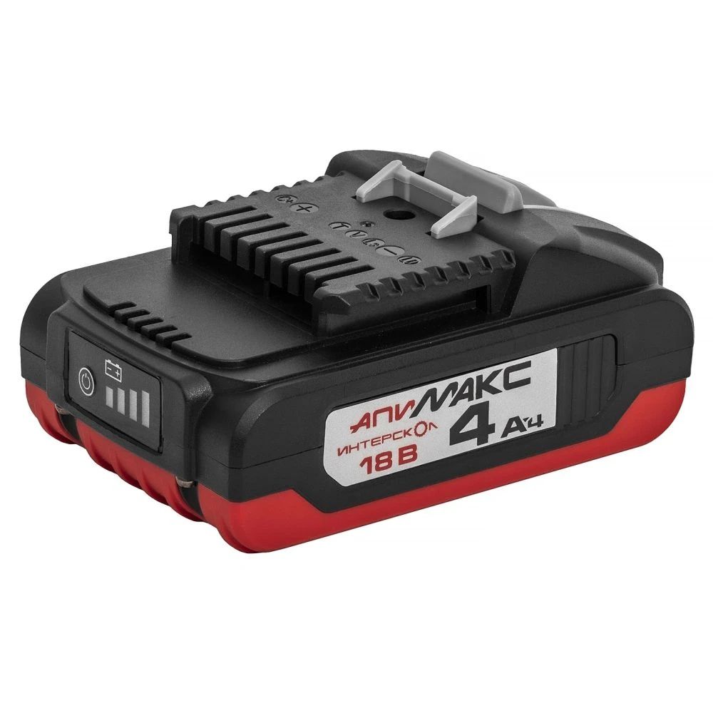 Аккумуляторная дисковая пила ИНТЕРСКОЛ ДПА-165/18ВМ, 18 В, 165 мм, 5000 об/мин, с АКБ 4 Ач и ЗУ (762.0.0.70-B4C)