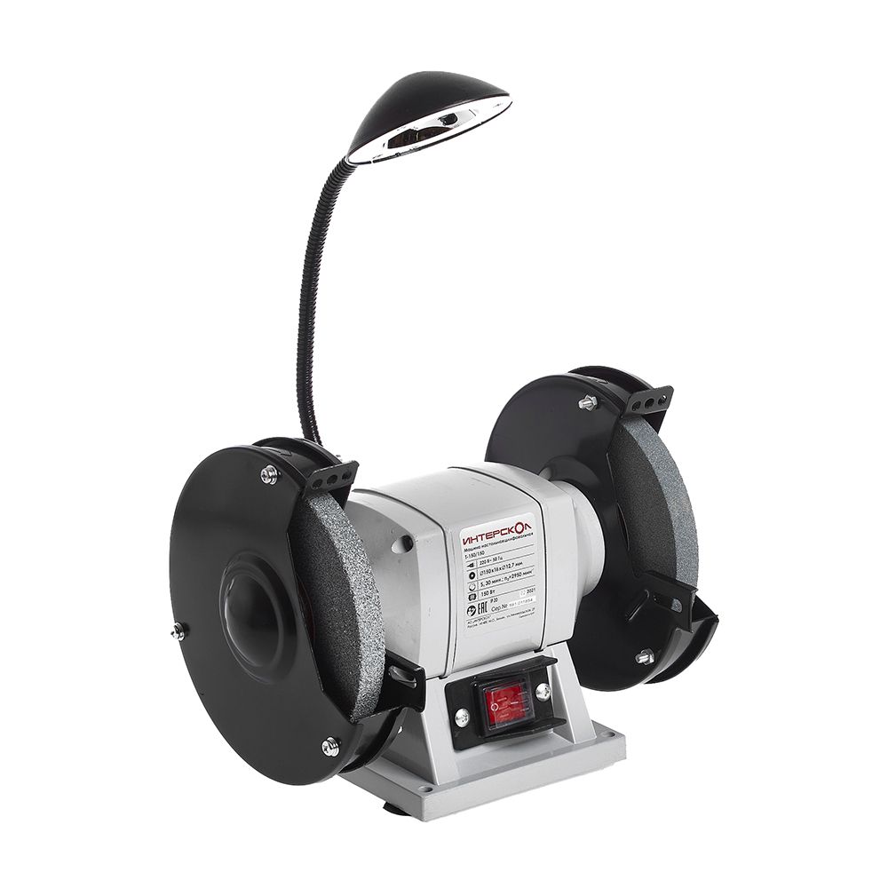 Заточная машина ИНТЕРСКОЛ Т-150/150, 150 Вт, 150 мм, 2950 об/мин, 591.1.0.00