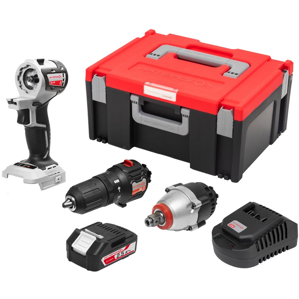 Набор электроинструмента ИНТЕРСКОЛ МультиМАКС "Автомобилист" (755.2.4.46)