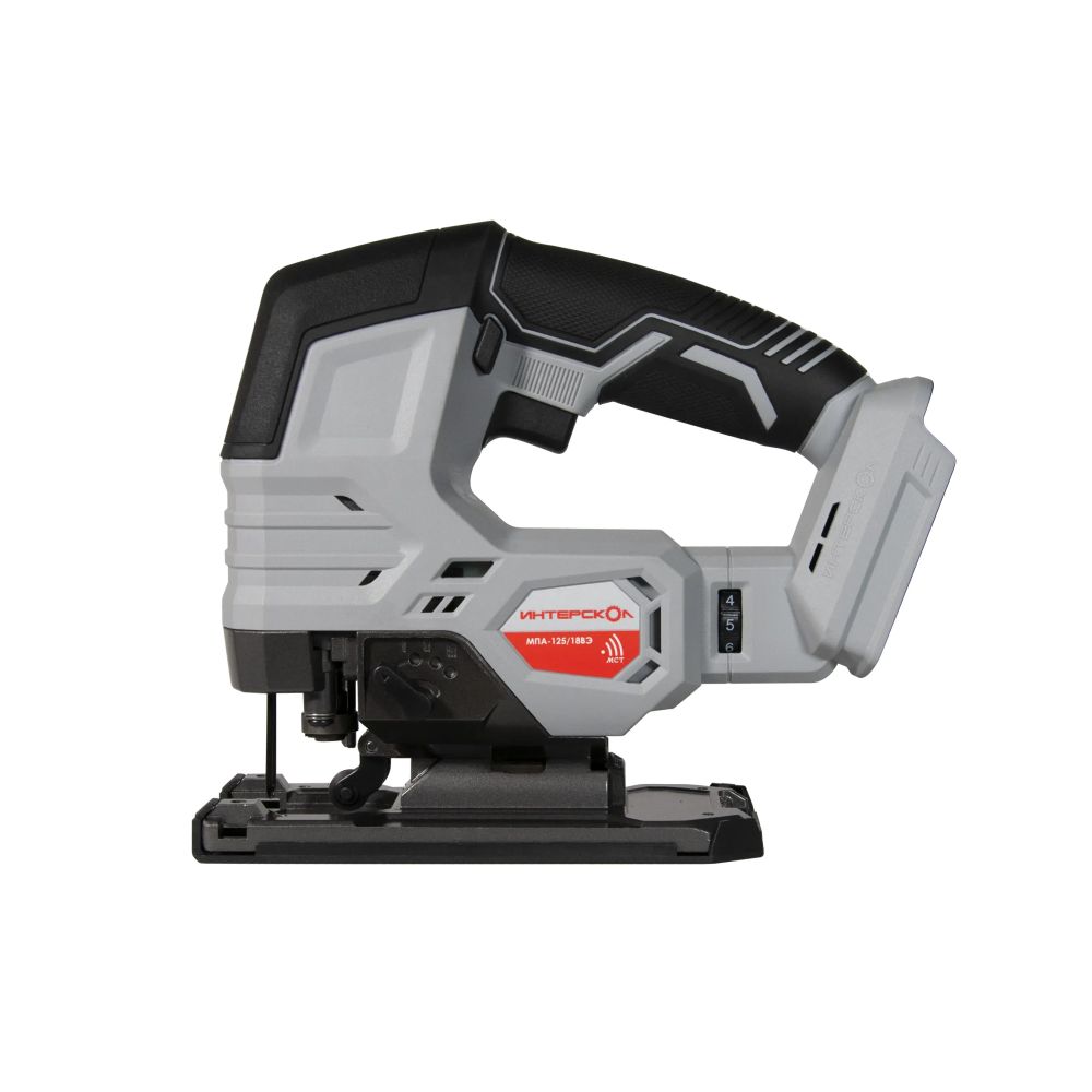 Аккумуляторный лобзик ИНТЕРСКОЛ МПА-125/18ВЭ, 18 В, 3000 ход/мин, 26 мм, с АКБ 2 Ач и ЗУ (939.0.0.70-B2C)