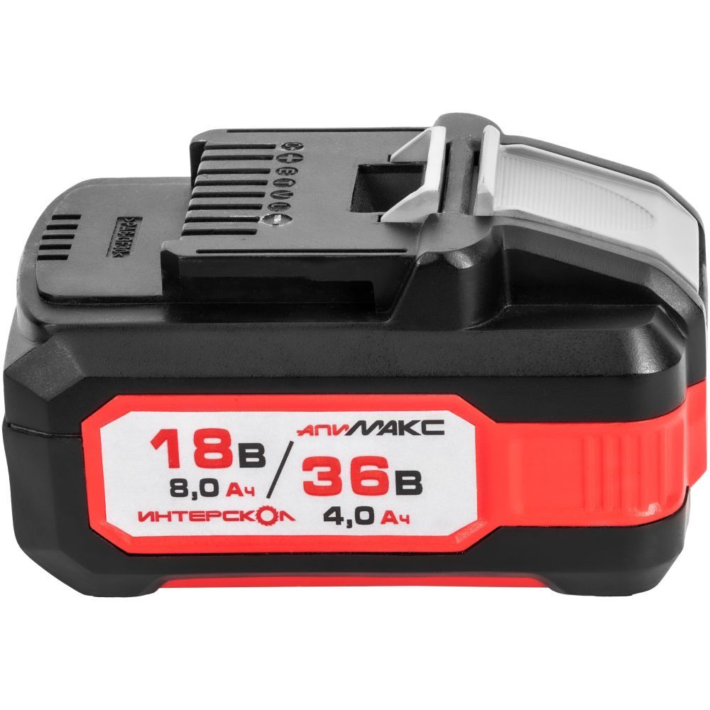 Аккумуляторная дисковая пила ИНТЕРСКОЛ ДПА-165/36В, 36 В, 165 мм, 5000 об/мин, с АКБ 4 Ач и ЗУ (817.0.0.70-B4C)