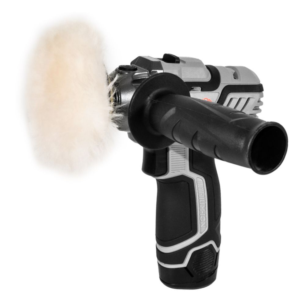 Набор аккумуляторного инструмента ИНТЕРСКОЛ 12 В: полировальная машина АПМ-76/12Э + компрессор АКА-8/12ЭМ, с 2 АКБ 2 Ач и ЗУ