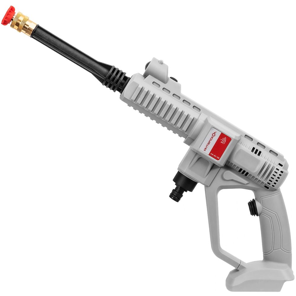 Аккумуляторная мойка высокого давления ИНТЕРСКОЛ АМ-40/18В, 18 В, 40 бар, 292.2 л/ч, с АКБ 2 Ач и ЗУ (746.0.0.70-B2C)