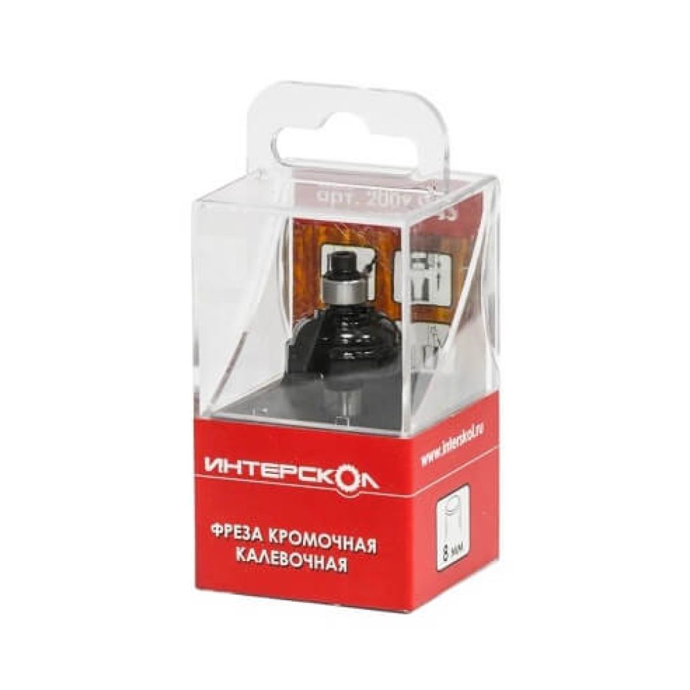 Фреза ИНТЕРСКОЛ кромочная калевочная, 25.4х13х6.35 мм (2009.057)