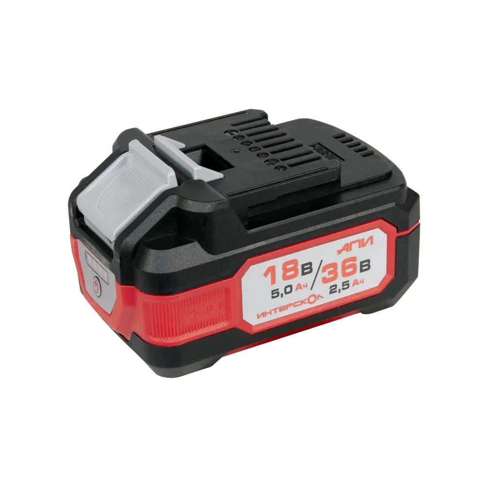 Аккумуляторная дрель-шуруповерт ИНТЕРСКОЛ ДА-13/36В 90, 36 В, 2000 об/мин, с АКБ 2.5 Ач и ЗУ (861.0.0.70-B25C)