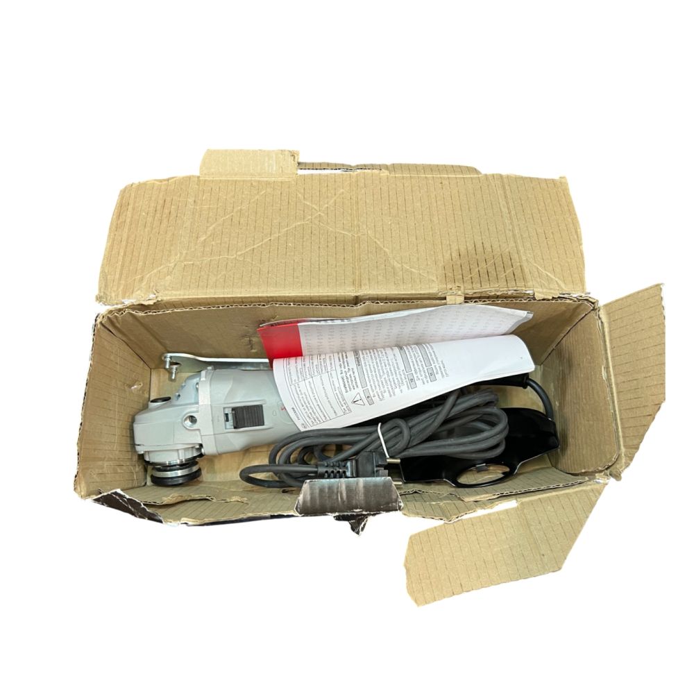 Угловая шлифмашина ИНТЕРСКОЛ УШМ-125/1000, 1010 Вт, 125 мм, 11000 об/мин, (УЦЕНЕННЫЙ ТОВАР) (343.0.0.60/U)