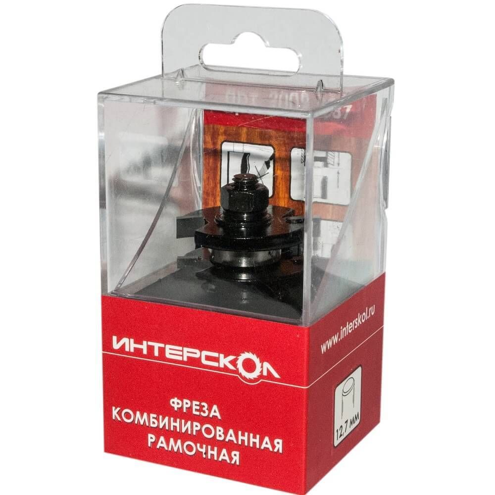 Фреза Интерскол комбинированная рамочная, хвостовик 12,7 мм, 2-R5, 5 мм, 2009.088