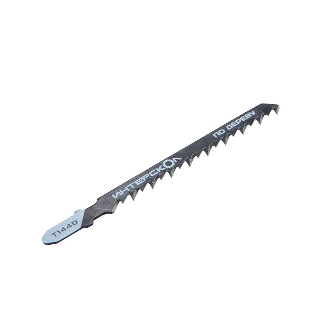 Пилка для лобзика ИНТЕРСКОЛ T-144D, по дереву, 5 шт. (33175.100)