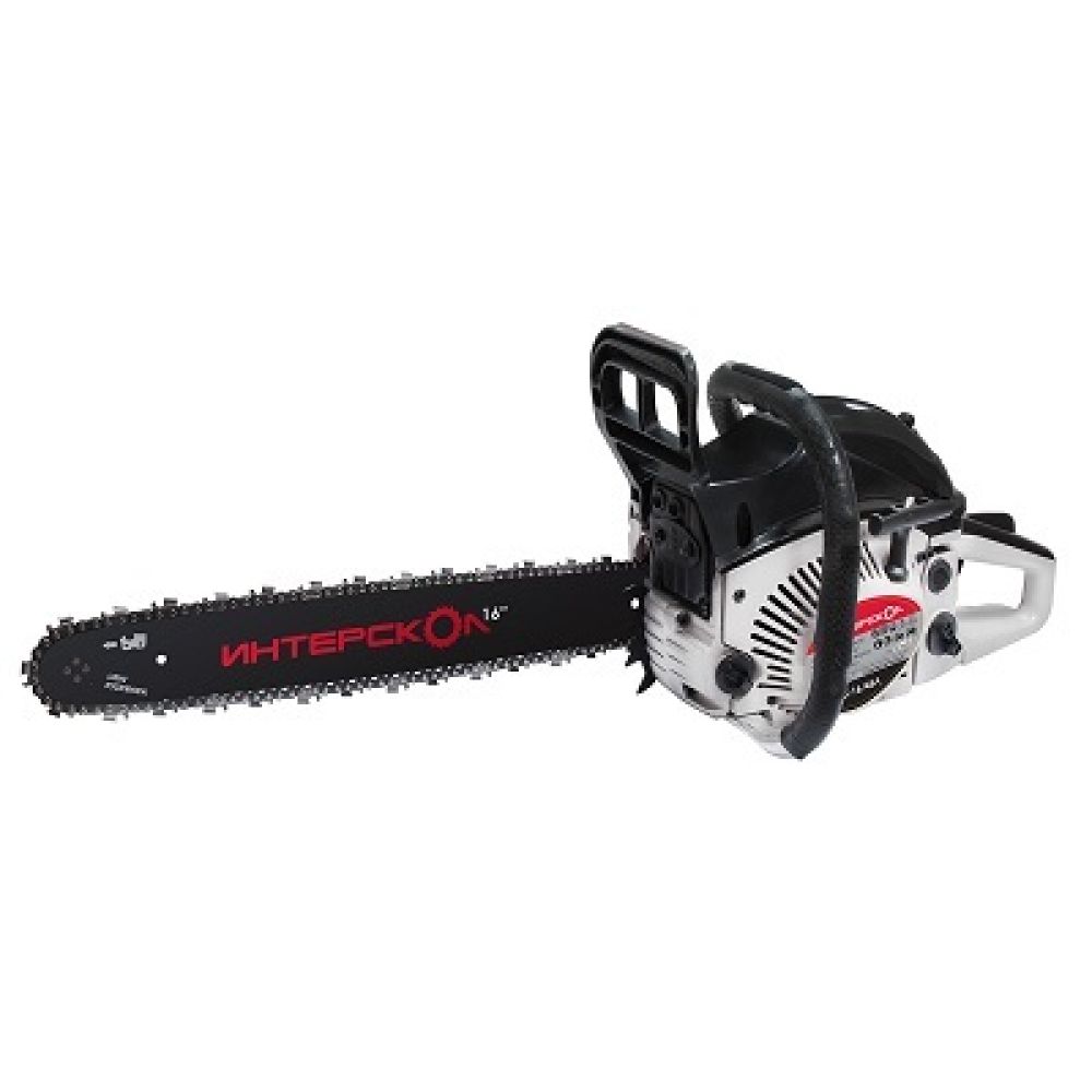 Бензопила цепная ИНТЕРСКОЛ ПЦБ-16/45Л, 400 мм (16"), 2.4 л.с., 1.8 кВт, 443.1.0.40