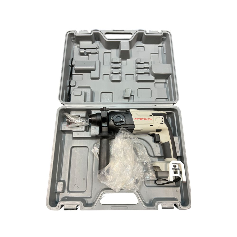 Аккумуляторный перфоратор ИНТЕРСКОЛ ПА-18/18Л2, 18 В, 1.3 Дж, 6900 уд/мин, без АКБ и ЗУ, в кейсе (УЦЕНЕННЫЙ ТОВАР) (329.0.0.74/U1)