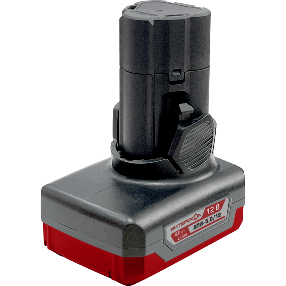 Аккумуляторный ударный шуруповерт ИНТЕРСКОЛ ШАУ-220/12ВЭ, 12 В, 220 Нм, 3200 уд/мин, с АКБ 5 Ач и ЗУ (803.1.0.70-B5C)