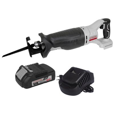 Сабельная пила ИНТЕРСКОЛ НПА-150/18ВМ, 18 В, 3000 ход/мин, 28 мм, с АКБ 2 Ач и ЗУ (763.0.0.70-B2C)