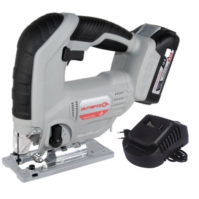 Аккумуляторный лобзик ИНТЕРСКОЛ МПА-65/18Л2, 18 В, 3000 ход/мин, 20 мм, с АКБ 2 Ач и ЗУ (630.0.0.70-B2C)