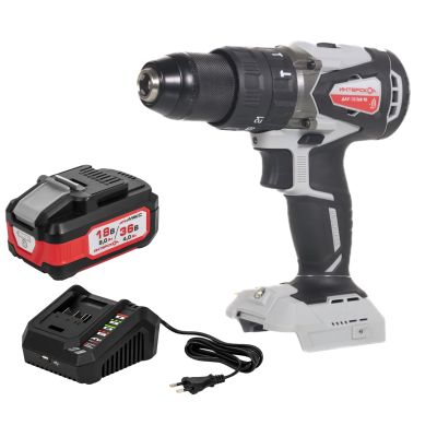 Аккумуляторная ударная дрель-шуруповерт ИНТЕРСКОЛ ДАУ-13/36В 90, 36 В, 2000 об/мин, 30000 уд/мин, с АКБ 4 Ач и ЗУ (860.0.0.70-B4C)