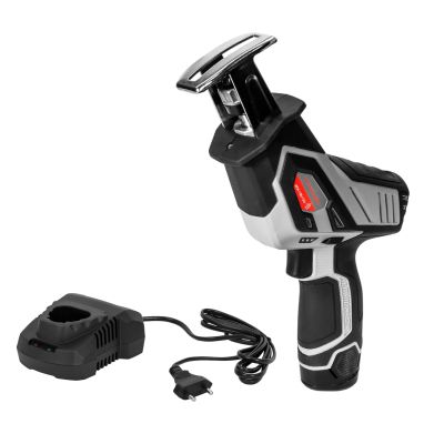 Аккумуляторная ножовочная пила ИНТЕРСКОЛ НПА-100/12Э,, 12 В, 3000 ход/мин, 15 мм, с АКБ 2 Ач и ЗУ (805.0.0.70-B2C)