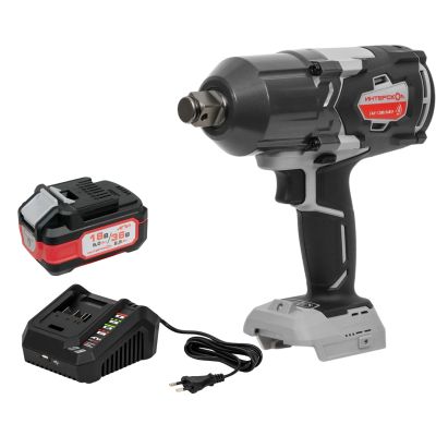 Аккумуляторный гайковерт ИНТЕРСКОЛ ГАУ-1200/36ВЭ, 36 В, 1200 Hм, 2050 уд/мин, с АКБ 2.5 Ач и ЗУ (819.1.0.70-B25C)