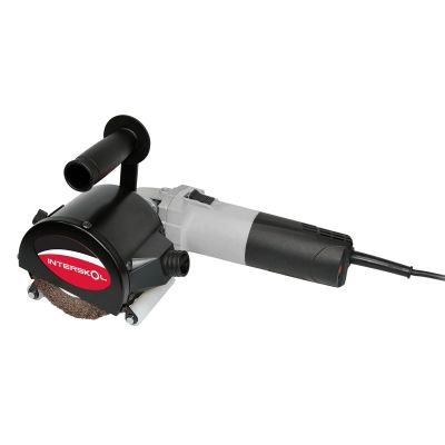 Угловая щеточношлифовальная машина ИНТЕРСКОЛ ШМ-110/1400ЭМ, 1400 Вт, 110 мм, 4000 об/мин (650.1.0.00)