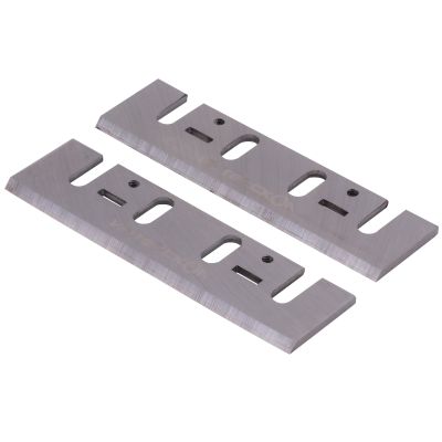 ﻿Нож для электрорубанка ИНТЕРСКОЛ, из углеродистой стали HCS, 110x30x3 мм, 2 шт., 32330.110